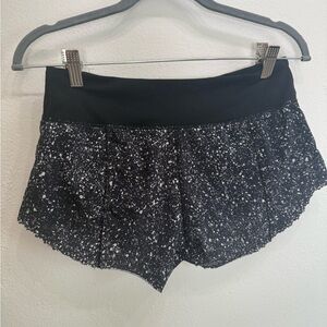 lululemon Patterned Athletic Shorts-Speedups